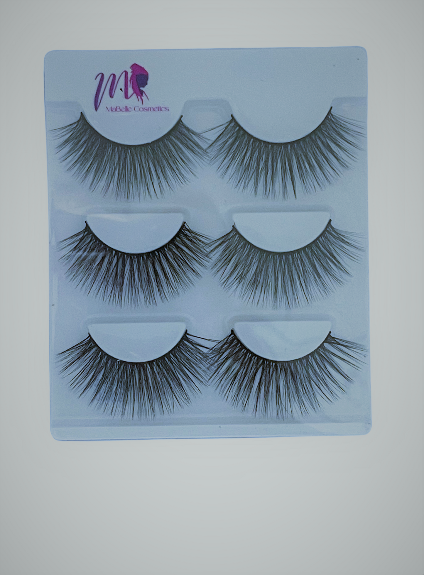 Soft Natural False Eyelashes, 3-Pair