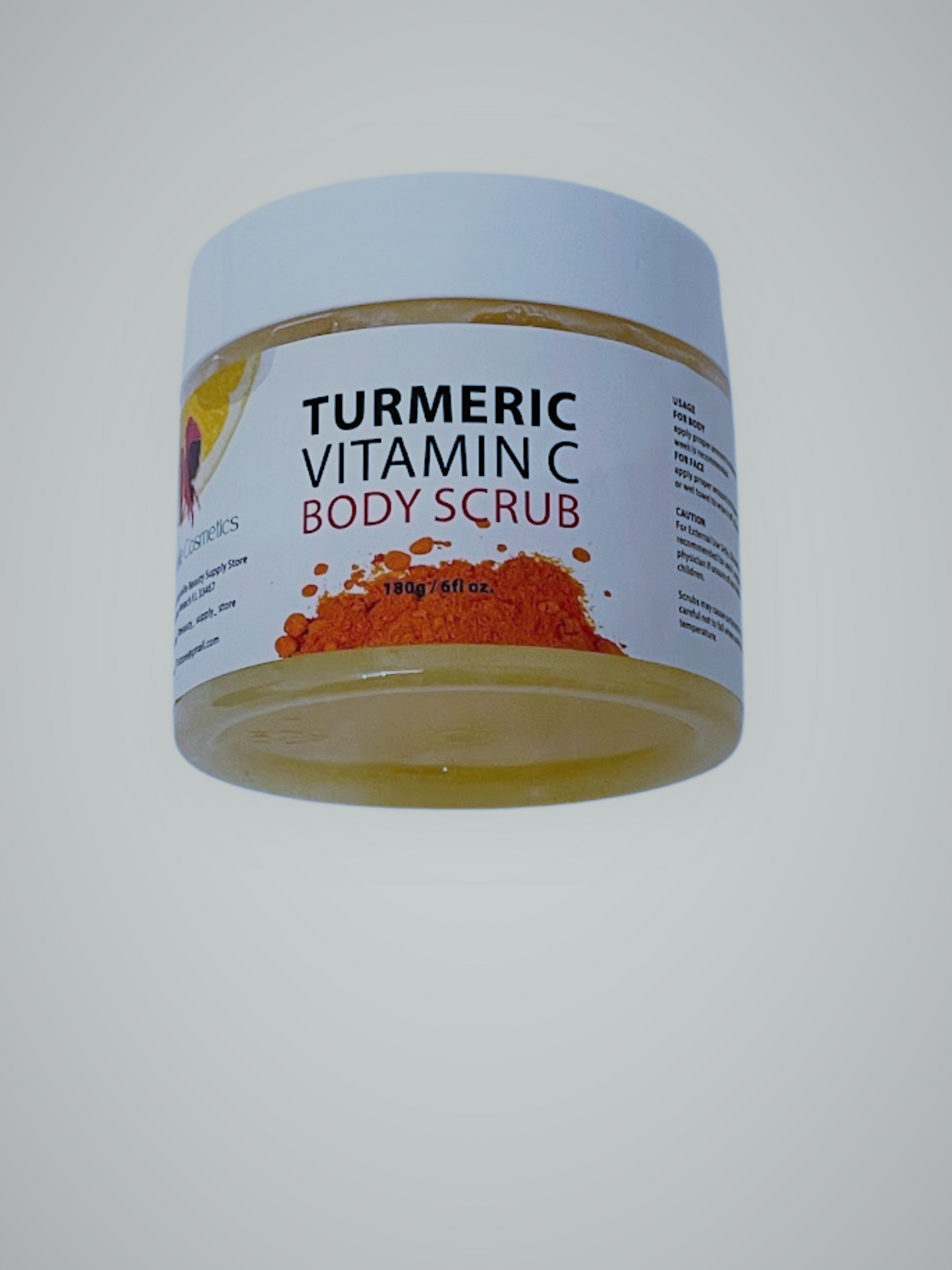 Turmeric Vitamin C Body Scrub, 6oz