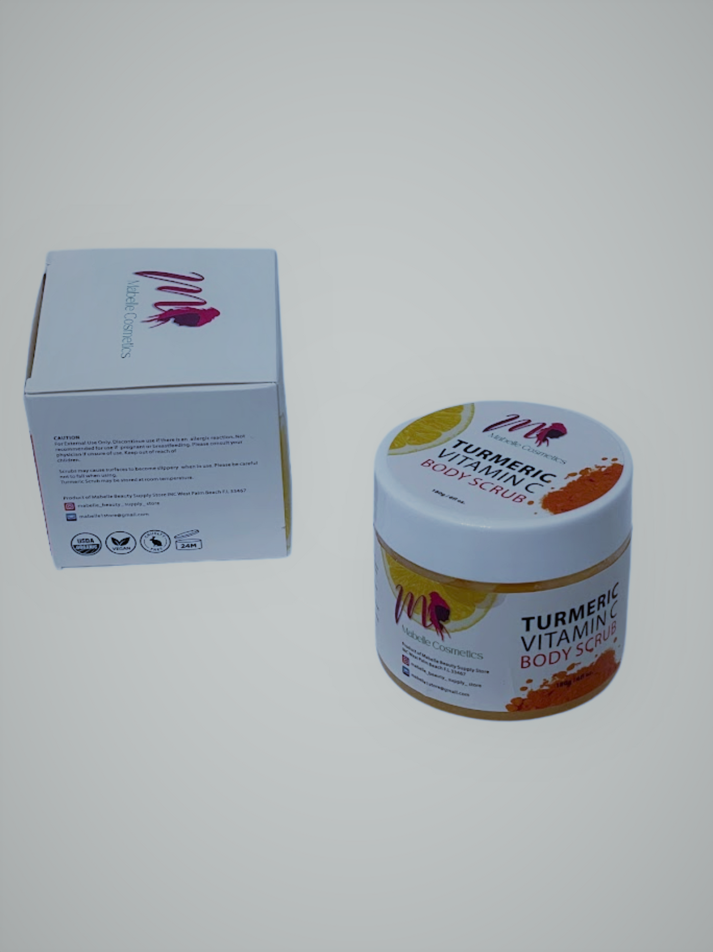 Turmeric Vitamin C Body Scrub, 6oz