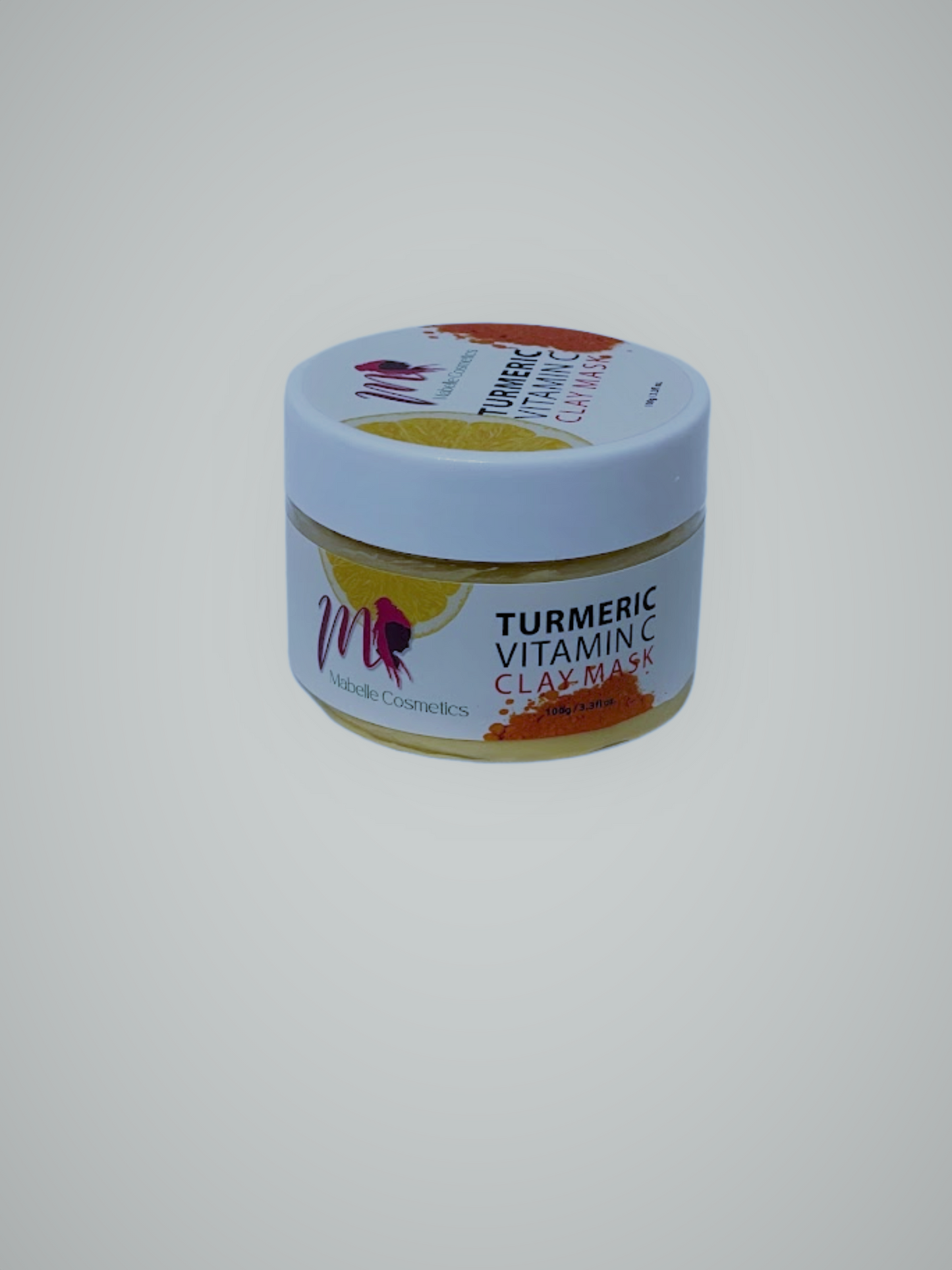 Turmeric Vitamin C Detoxifying Clay Mask, 3.3oz