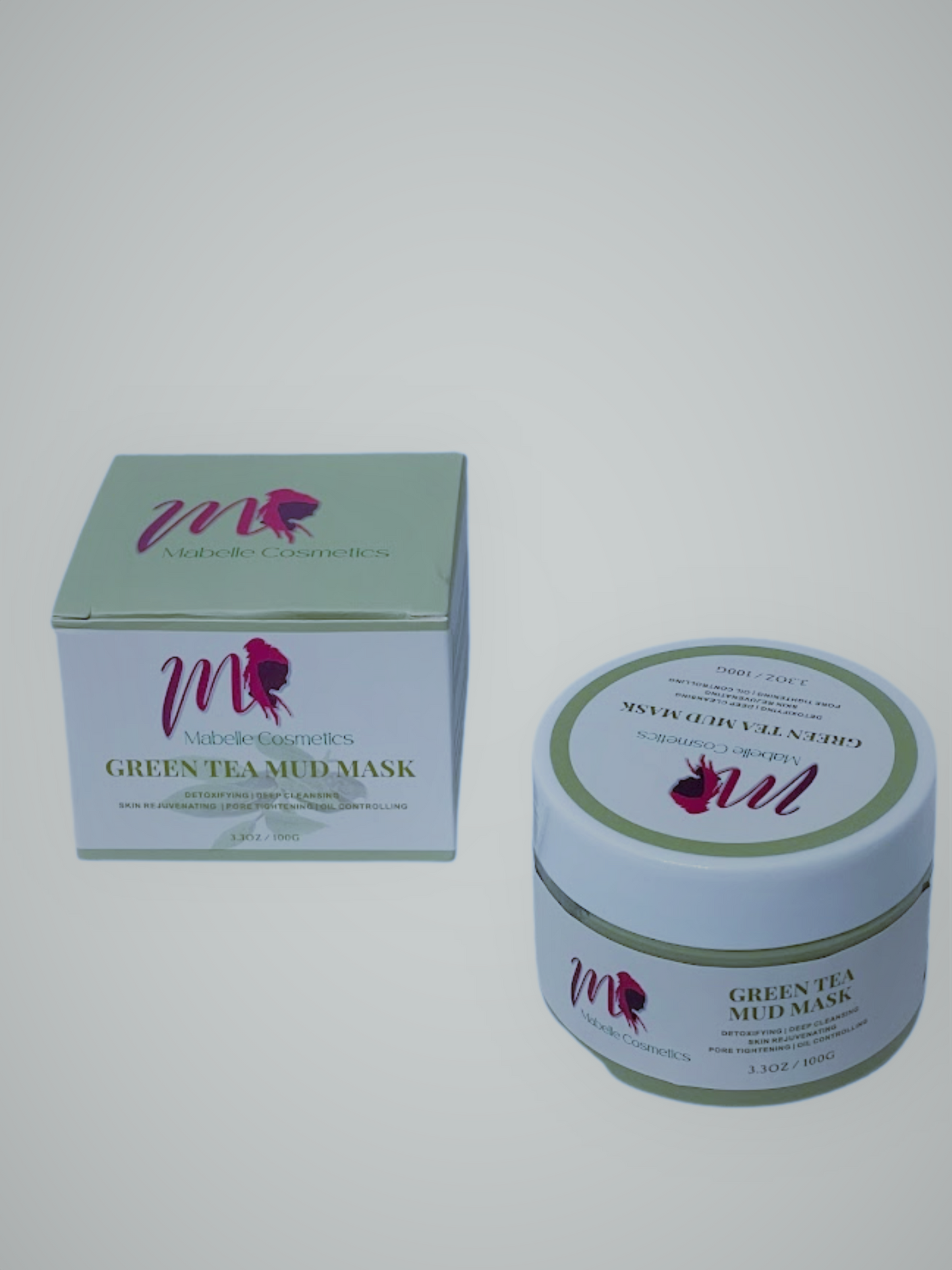 Green Tea Clay Mud Mask, 3.3oz