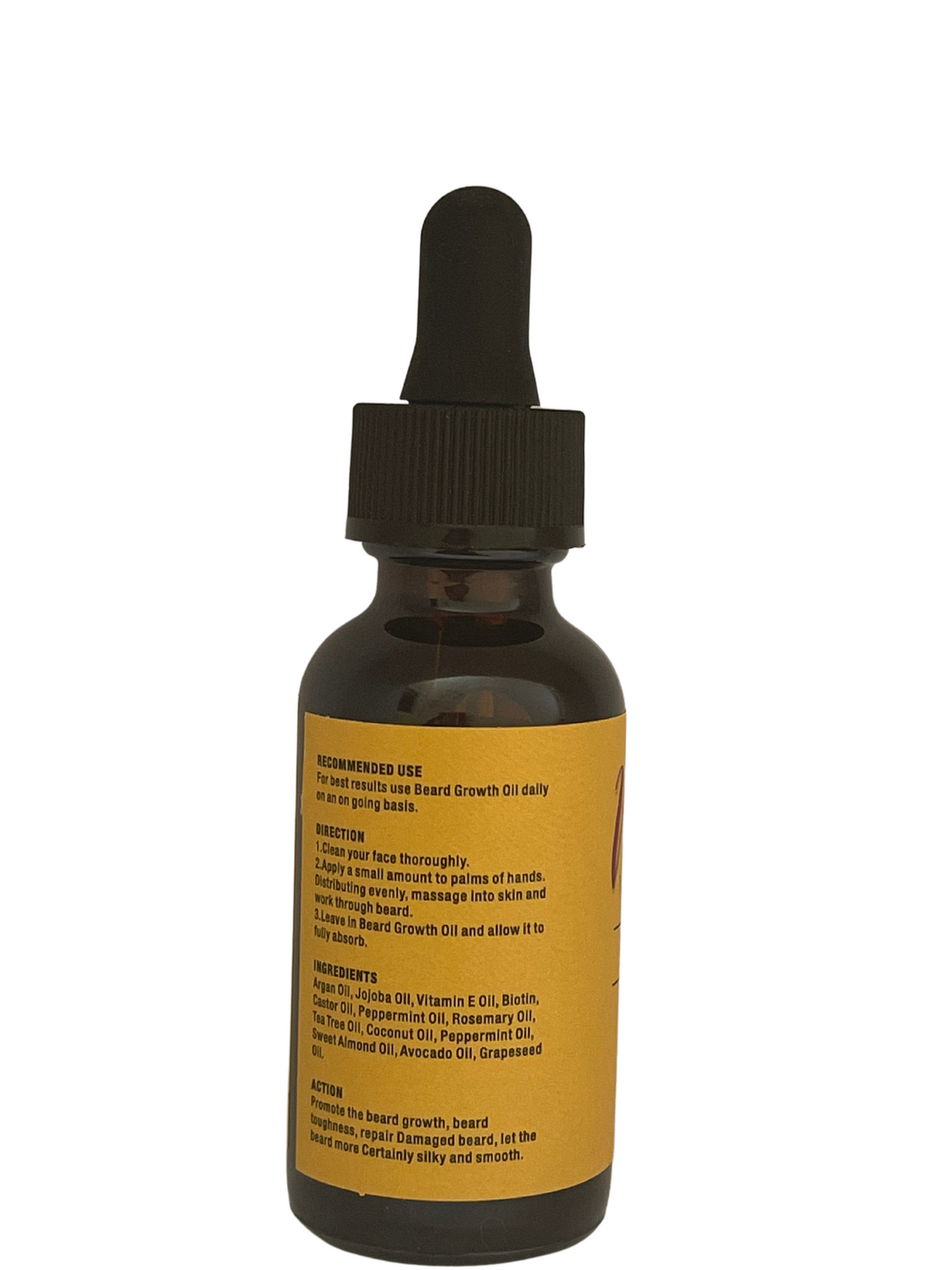 Natural and Organic Moisturizing Beard Oil. 1oz